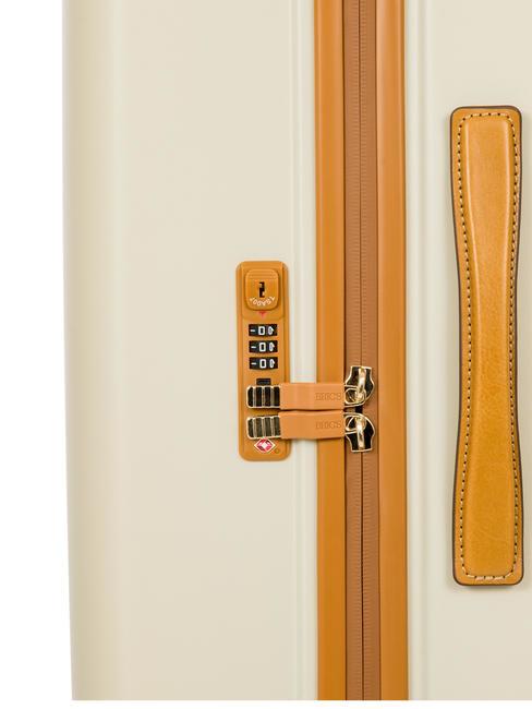 AMALFI Cărucior de dimensiuni foarte mari cremă - Trolere rigide