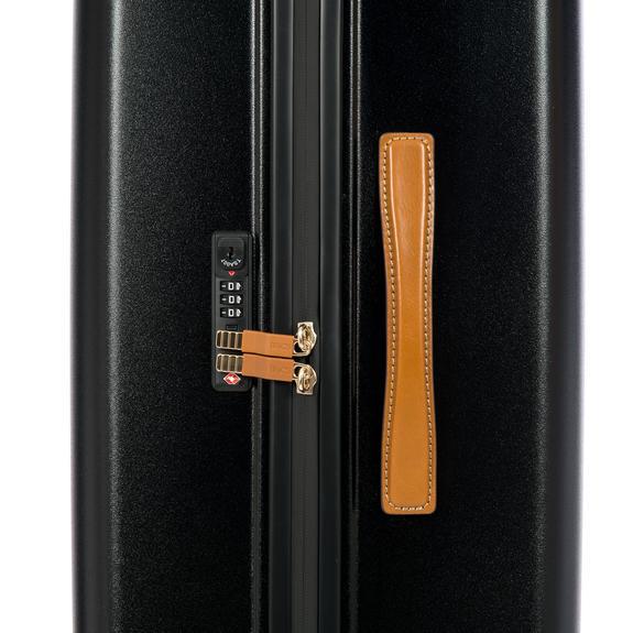 AMALFI Carucior de marime mare negru - Trolere rigide