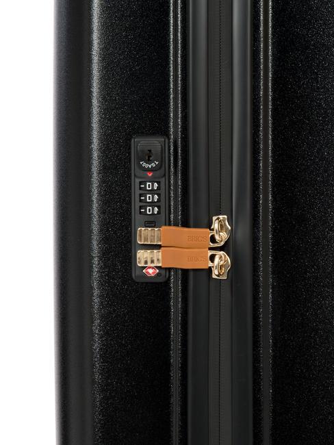 AMALFI Cărucior pentru bagaje de mână negru - Bagaje de mână