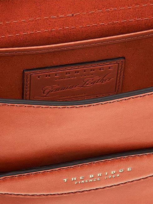 BETTINA Geanta mini de umar, din piele rugină abb. aur - Genți femei