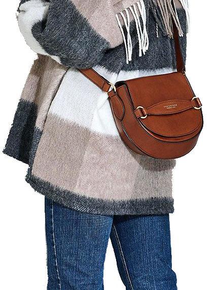 BETTINA Geanta mini de umar, din piele rugină abb. aur - Genți femei