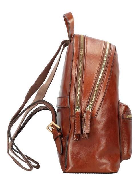 STORY Rucsac din piele pentru calculator de 13". BROWN - Rucsacuri pentru laptop