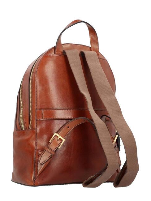 STORY Rucsac din piele pentru calculator de 13". BROWN - Rucsacuri pentru laptop