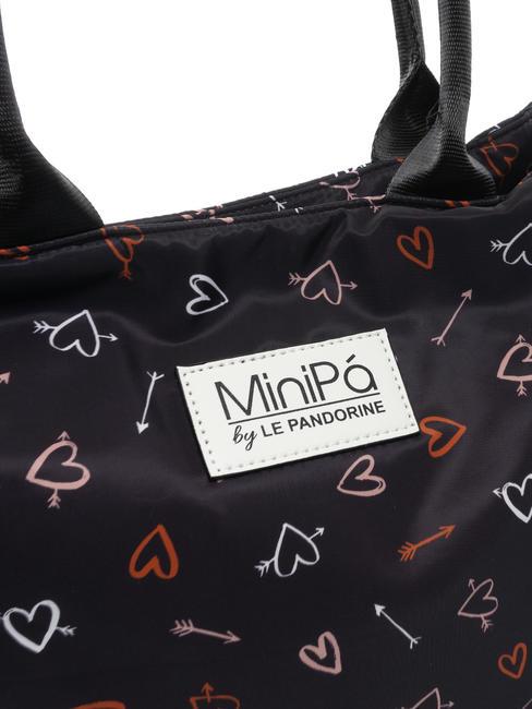 PRINT ALL OVER Geantă de m&acirc;nă pentru cumpărături inima mica - Saci și accesorii pentru copii