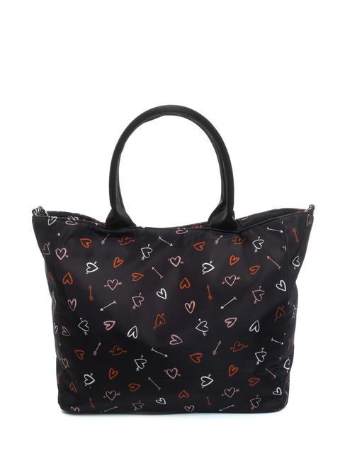 PRINT ALL OVER Geantă de m&acirc;nă pentru cumpărături inima mica - Saci și accesorii pentru copii