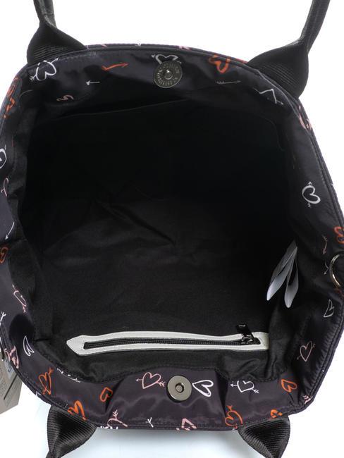 PRINT ALL OVER Geantă de m&acirc;nă pentru cumpărături inima mica - Saci și accesorii pentru copii