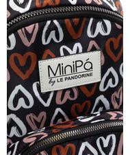 MINIPA' PRINT ALL OVER rucsac negru / art - Saci și accesorii pentru copii - 3