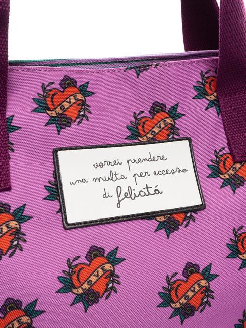 MULTI FANTASY Geantă mare de cumpărături plic liliac - Saci și accesorii pentru copii