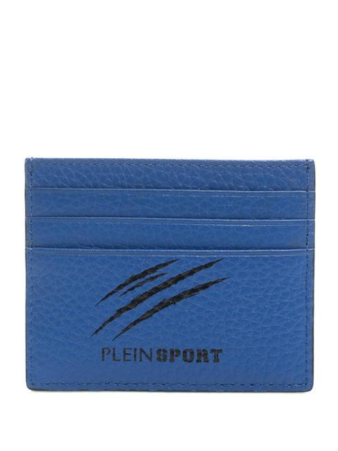 WALL STREET Suport card din piele negru - Portofele bărbați