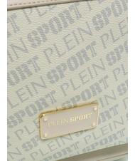 PLEIN SPORT RED HILL Rucsac cu textura logo-ului alb - Genți femei - 3