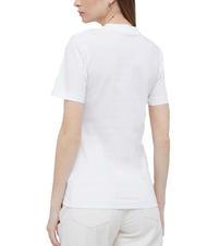 CALVIN KLEIN CK JEANS MONOLOGO Tricou slim-fit din bumbac Alb strălucitor - tricou - 2