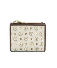 POLLINI HERITAGE Portofel compact fildeș / brun - Portofele femei - 3
