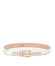 ALVIERO MARTINI PRIMA CLASSE GEO WHITE Cureaua scurtabilă - Curele