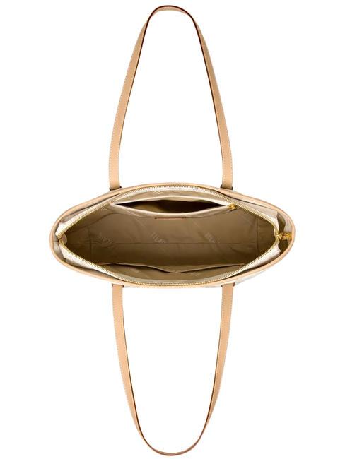 GEO CLASSIC Geanta de cumparaturi pe umar alb - Genți femei