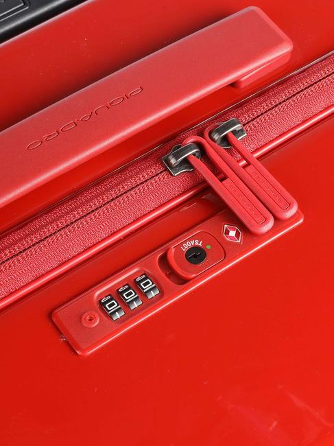 PQ-LIGHT Cărucior mare ultra subțire RED - Trolere rigide