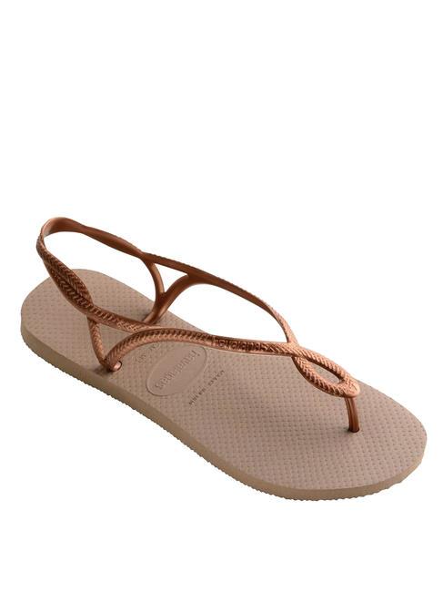 Flip-flops LUNA Rosegold - Pantofi femei
