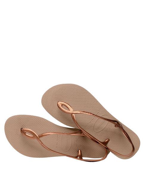Flip-flops LUNA Rosegold - Pantofi femei