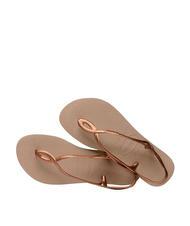 HAVAIANAS Flip-flops LUNA Rosegold - Pantofi femei - 4
