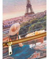 YNOT YESBAG  Geanta de mana, cu bareta de umar, imprimeu peste tot vedere la Paris - Genți femei - 3