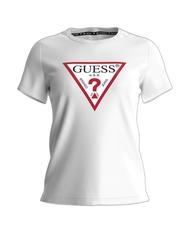 GUESS ORIGINAL LOGO Tricou cu logo alb purpuriu - tricou - 3