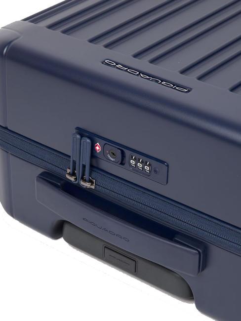 PQ-LIGHT Cărucior de cabină ultra subțire albastru - Bagaje de m&acirc;nă