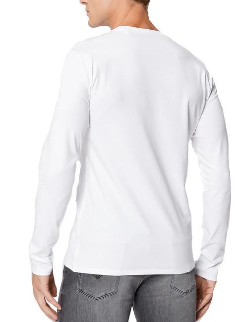 MINI TRIANGLE Tricou cu maneca lunga alb purpuriu - tricou