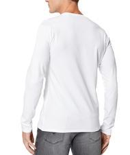 GUESS MINI TRIANGLE Tricou cu maneca lunga alb purpuriu - tricou - 2