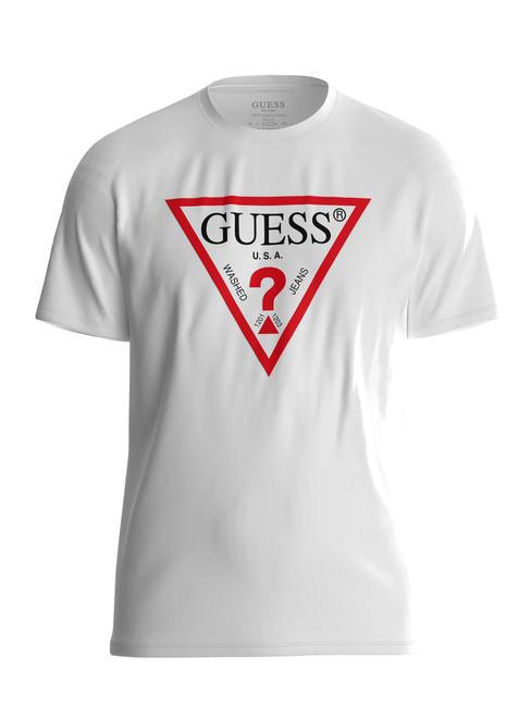 ORIGINAL Tricou cu logo alb purpuriu - tricou