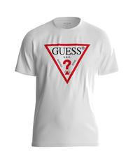 GUESS ORIGINAL Tricou cu logo alb purpuriu - tricou - 3
