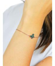 AMEN FARFALLE Bratara cu zircon albastru si alb - Brățări