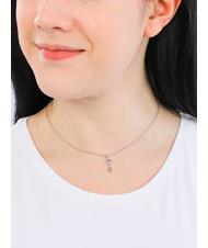 AMEN TI AMO Colier cheie cu zirconiu cubic - Lănțișoare