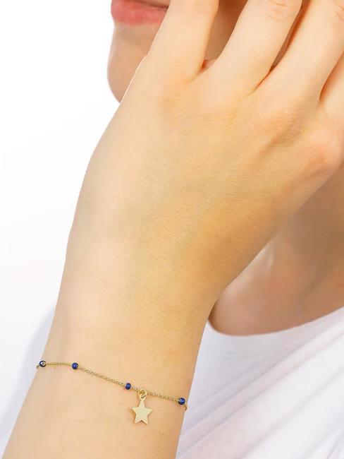 CANDY CHARM Bratara subtire cu stea aur - Brățări