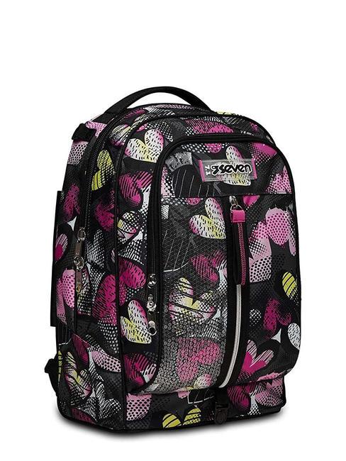JACK KIDDIE CRUSH Rucsac Troler 3 in 1 detasabil, cu roti triple IBIS ROSE - Rucsacuri cu role