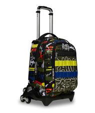 SEVEN JACK FLUO BELTS Rucsac troler 3 in 1, detasabil verde de camuflaj - Rucsacuri cu role - 2