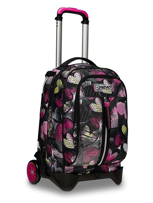 JACK KIDDIE CRUSH Rucsac troler detasabil IBIS ROSE - Rucsacuri cu role