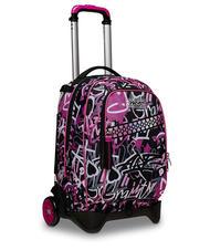 SEVEN JACJ CHULKY Rucsac cu cărucior detașabil VIOLET ROSE - Rucsacuri cu role - 2