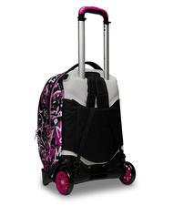SEVEN JACJ CHULKY Rucsac cu cărucior detașabil VIOLET ROSE - Rucsacuri cu role - 3