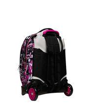 SEVEN JACJ CHULKY Rucsac cu cărucior detașabil VIOLET ROSE - Rucsacuri cu role - 4