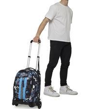 SEVEN JACK COLOURJET Rucsac troler 3 in 1, detasabil azur - Rucsacuri cu role - 7