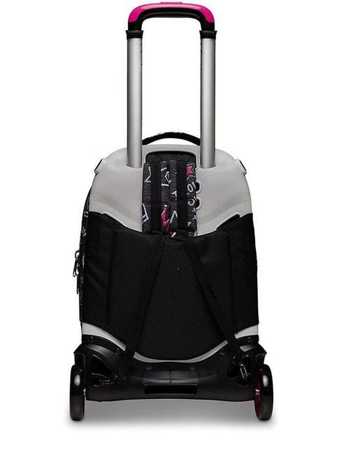JACK ZIPPER GLAMY Rucsac troler detasabil steelgray - Rucsacuri cu role
