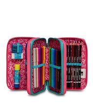 SJGANG COLOR Carcasa cu trusa scolara completa floare de cactus - Penare și accesorii - 2