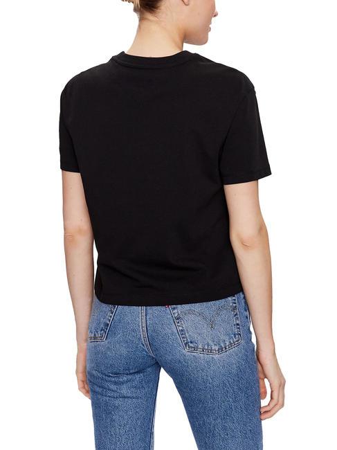 TJ CLASSIC XS FIT Tricou cu potrivire clasica BLACK - tricou