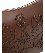 TOSCA BLU OLANDA Geanta de umar brodata BROWN - Genți femei - 3