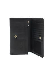 TOSCA BLU NIZZA Portofel trifold cu crampoane negru - Portofele femei - 2