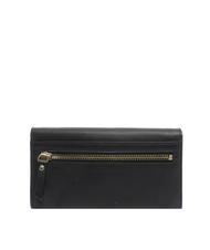 TOSCA BLU NIZZA Portofel trifold cu crampoane negru - Portofele femei - 3