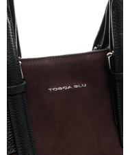 TOSCA BLU BRUGES Geantă tote mare din piele intoarsa bordeaux - Genți femei - 3