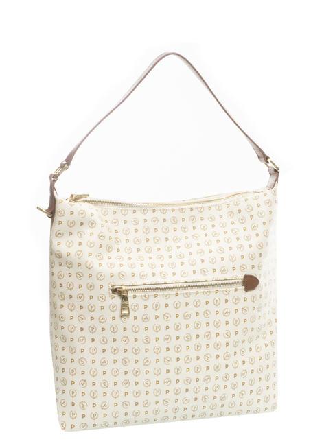 Patrimoniul clasic Geantă de umăr, cu curea de umăr fildeș / brun - Genți femei