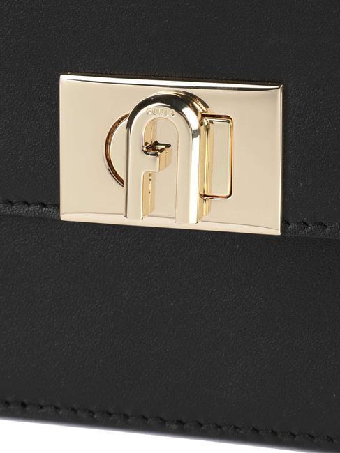 ZOE Geanta cadru cu lant negru - Genți femei