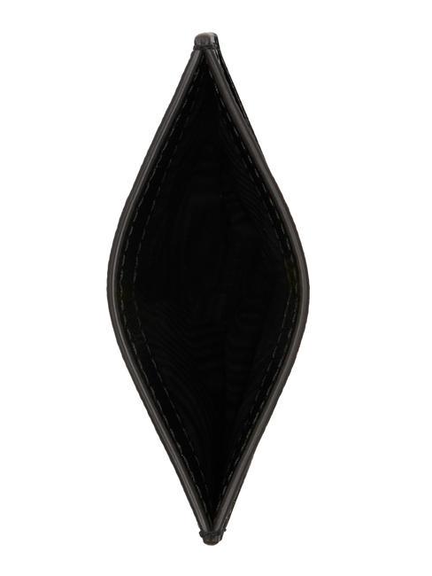 CAMELIA Suport card din piele negru - Portofele femei