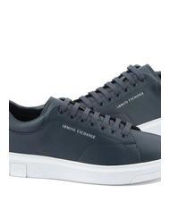 ARMANI EXCHANGE ACTION Tenisi din piele NAVY / NAVY - Pantofi bărbați - 4